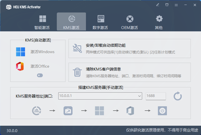 图片[3]-EU KMS Activator v63.3.0发布：全版本Windows/Office激活工具，无网络也能用-飞鸟资源库