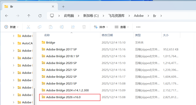 图片[1]-【Br】Adobe Bridge 2026 安装教程| 保姆级教程（附安装包）-飞鸟资源库